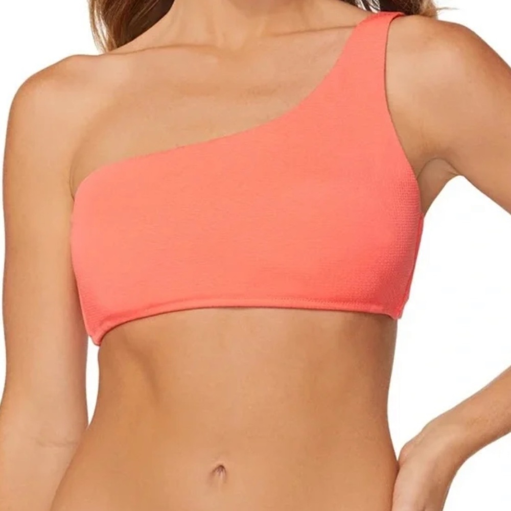 ALTAR'D STATE NWT Coral One Shoulder Cropped Top L